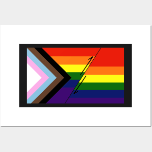 Geology Pride Flag Posters and Art
